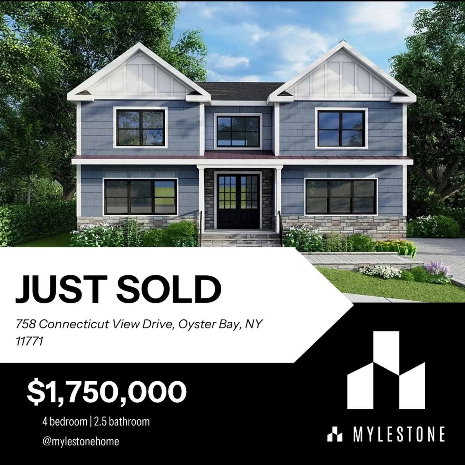 758 Connecticut View Dr Oyster Bay NY 11771 USA